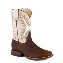 Load image into Gallery viewer, Stetson Cole (White) - Men's Cowboy Boot