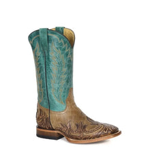 Load image into Gallery viewer, Stetson Judson (Turquoise) - Men's Cowboy Boot