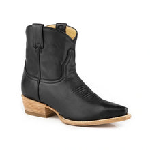Load image into Gallery viewer, Stetson Riley (Black) - Women's Leather Cowgirl Boot