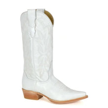 Load image into Gallery viewer, Stetson Casey (White) - Women's Leather Cowgirl Boot