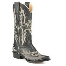 Load image into Gallery viewer, Stetson Tina (Black) - Women's Leather Cowgirl Boot