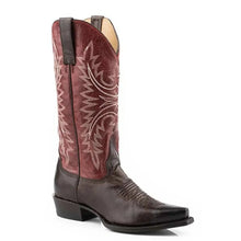 Load image into Gallery viewer, Stetson Freya (Red) - Women's Leather Cowgirl Boot