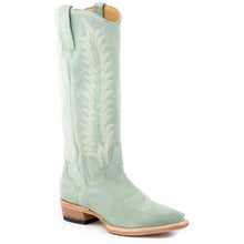 Load image into Gallery viewer, Stetson Emme (Blue) - Women's Leather Suede Cowgirl Boot
