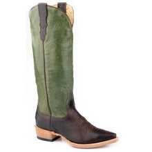 Load image into Gallery viewer, Stetson Clover (Green) - Women's Leather Cowgirl Boot