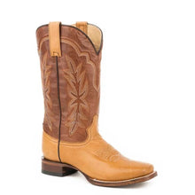 Load image into Gallery viewer, Stetson Jessica (Tan) - Women's Leather Cowgirl Boot