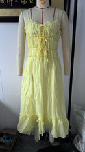 Load image into Gallery viewer, Women Strap Long Stitching Dress Elegant Shoulder Baring Sleeveless Strap