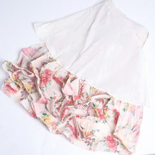 Load image into Gallery viewer, Heavy Duty Pleated Printed Oversized Swing Bubble Sleeve Dress Long Tight Waist Stitching Dress