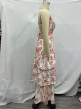 Load image into Gallery viewer, Summer Women Clothing Printed Asymmetric Tiered Dress