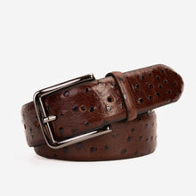 Load image into Gallery viewer, The Johannesburg Brown Leather Belt