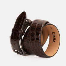 Load image into Gallery viewer, The Bomba Brown Leather Belt