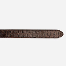 Load image into Gallery viewer, The Bomba Brown Leather Belt