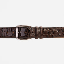 Load image into Gallery viewer, The Bomba Brown Leather Belt