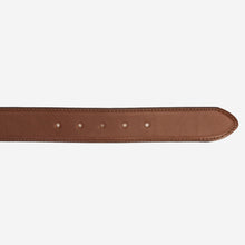Load image into Gallery viewer, The Torino Brown Calfskin Belt