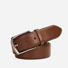 Load image into Gallery viewer, The Bogota Brown Calfskin Belt