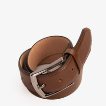 Load image into Gallery viewer, The Bogota Brown Calfskin Belt