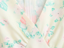 Load image into Gallery viewer, Spring Women Clothing V Neck Short Sleeve High Waist Print Dress Women