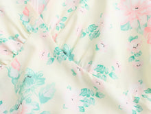 Load image into Gallery viewer, Spring Women Clothing V Neck Short Sleeve High Waist Print Dress Women