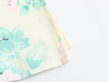 Load image into Gallery viewer, Spring Women Clothing V Neck Short Sleeve High Waist Print Dress Women