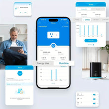 Load image into Gallery viewer, 2-Pack: WiFi Smart Plug – 15A, Timer &amp; App Control, Works with Alexa &amp; Google Home
