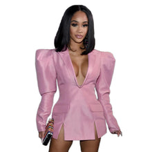 Load image into Gallery viewer, Women Clothing New Spring Fashion V-neck Niche Blazer for Women