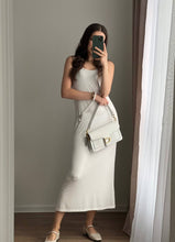Load image into Gallery viewer, Knitted Hollow Out Cutout Out Dress Vest Dress Set Women Soft Knitted Blouse Vacation