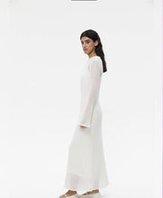 Load image into Gallery viewer, Knitted Hollow Out Cutout Out Dress Vest Dress Set Women Soft Knitted Blouse Vacation