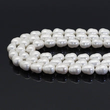 Load image into Gallery viewer, White Mother of Pearl in Pear Shape Beads, 14x17mm, Sku#T164