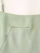 Load image into Gallery viewer, Women Clothing Summer Waist Controlled Large Hem Satin Sling Dress Women