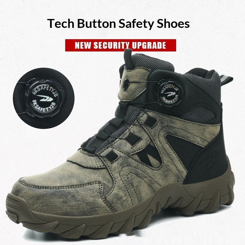 Men's Steel Toe Safety Work Boots