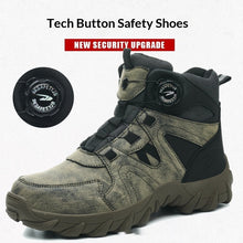Load image into Gallery viewer, Men's Steel Toe Safety Work Boots