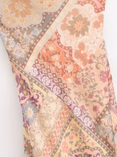 Load image into Gallery viewer, Women Backless Printing Color Contrast Loose Sling Dress