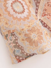 Load image into Gallery viewer, Women Backless Printing Color Contrast Loose Sling Dress