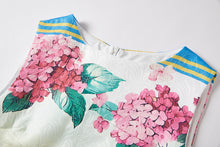 Load image into Gallery viewer, Early Spring Embroidery Ball Positioning Print Vest Dress