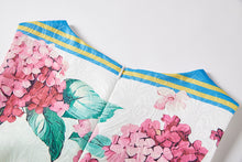 Load image into Gallery viewer, Early Spring Embroidery Ball Positioning Print Vest Dress