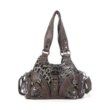 Load image into Gallery viewer, Leopard Print One-Shoulder Crossbody Bag - Women's Fashion Shoulder Bag with Adjustable Strap