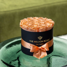 Load image into Gallery viewer, Classic Black Box | Peach Roses