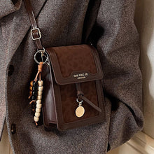 Load image into Gallery viewer, Leopard Print Phone Crossbody Bag