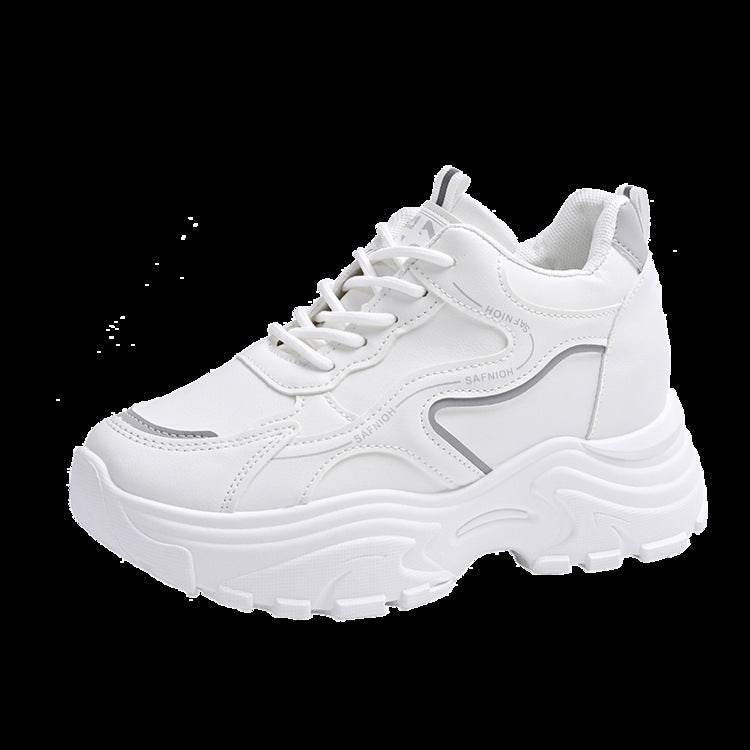Women's Breathable Mesh Casual Running Sneakers | Lace-Up Soft-Sole Athletic Shoes