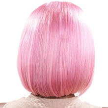 Load image into Gallery viewer, Cotton Candy 13x4 Transparent Lace Front 100% Human Hair Bob Wig