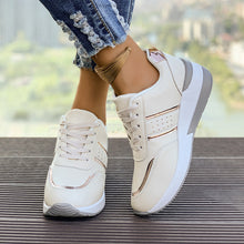 Load image into Gallery viewer, Women's Chunky Platform Sneakers | Color-Block Casual Fashion Shoes