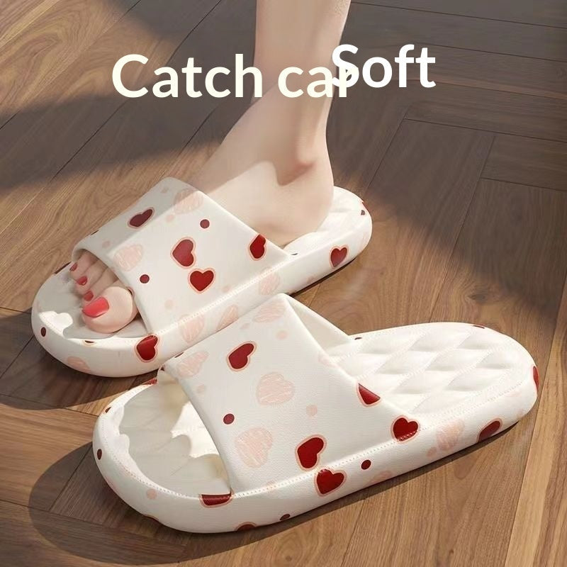 Women's Summer Slide Sandals - Casual Outdoor Slippers with Cute Designs