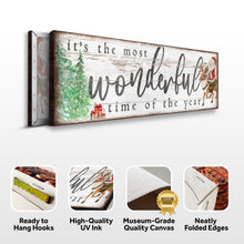 Load image into Gallery viewer, It's The Most Wonderful Time Of The Year Christmas Sign II