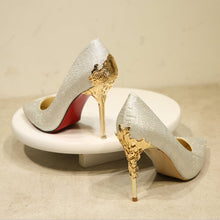 Load image into Gallery viewer, LAKESHI High Heel Wedding Shoes