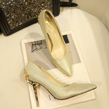 Load image into Gallery viewer, LAKESHI High Heel Wedding Shoes