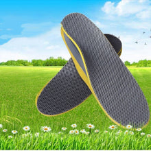 Load image into Gallery viewer, Orthopedic Cotton Insoles with Hard EVA Insert - Breathable Cushioned Shoe Inserts for Men &amp; Women