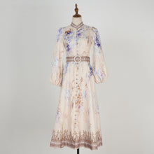 Load image into Gallery viewer, Women Spring And Autumn Printed Long Sleeve Elegant Dress
