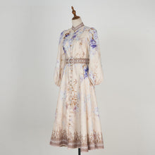 Load image into Gallery viewer, Women Spring And Autumn Printed Long Sleeve Elegant Dress