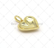 Load image into Gallery viewer, CZ Heart Charm, Sku#JD10