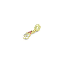 Load image into Gallery viewer, Cute Santa Claus Big Hole Charm Pendant, Sku#LK1177