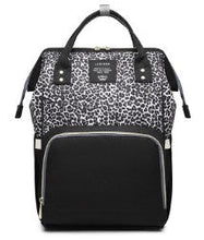 Load image into Gallery viewer, Waterproof Diaper Bag Backpack with USB Charging Port | Large Capacity Travel Nursing Bag for Moms &amp; Dads